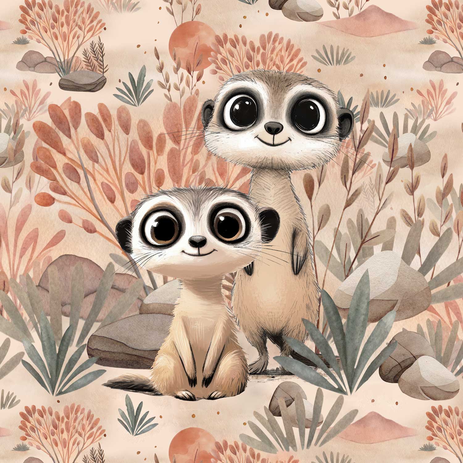 alt
Image with loop-knit panel 40x50 cm - meerkat adventure 250 g/m² – available at Šarlote's Fabrics