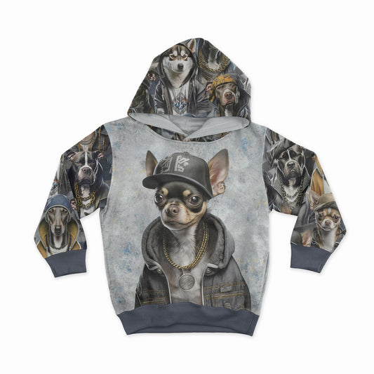 Attēls ar Cilpiņtrikotāžas panelis - krutais čivauva 250 g/m² | Dizains - 01 – pieejams Šarlotes audumi