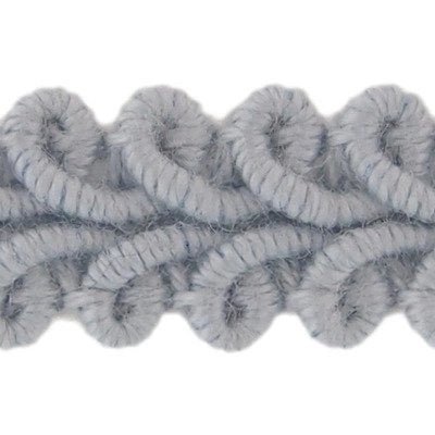 Image of Decorative cotton ribbon 11 mm - grey – available at Šarlotes audumi