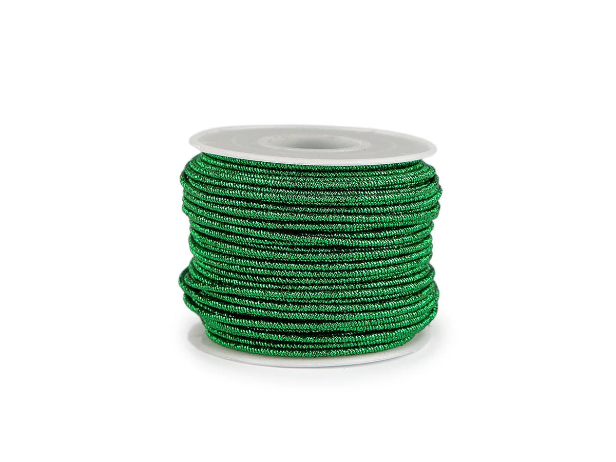 Image of Decorative lurex wire Ø2 mm – available online at Šarlotes audumi