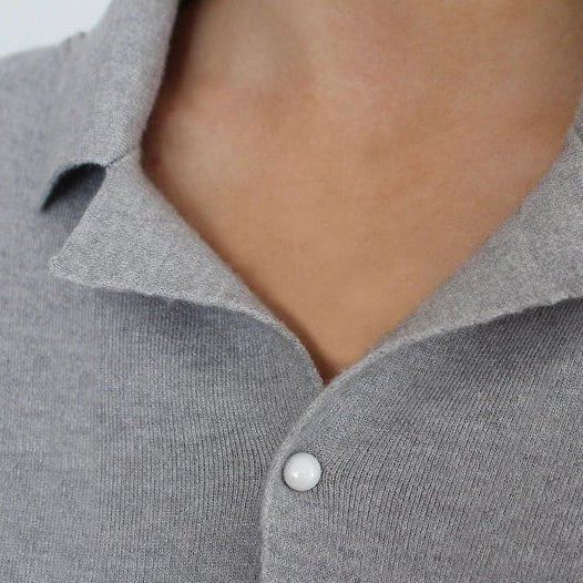 Image of decorative pearl brooch / button | Ø10 mm – available at Charlotte's Fabrics