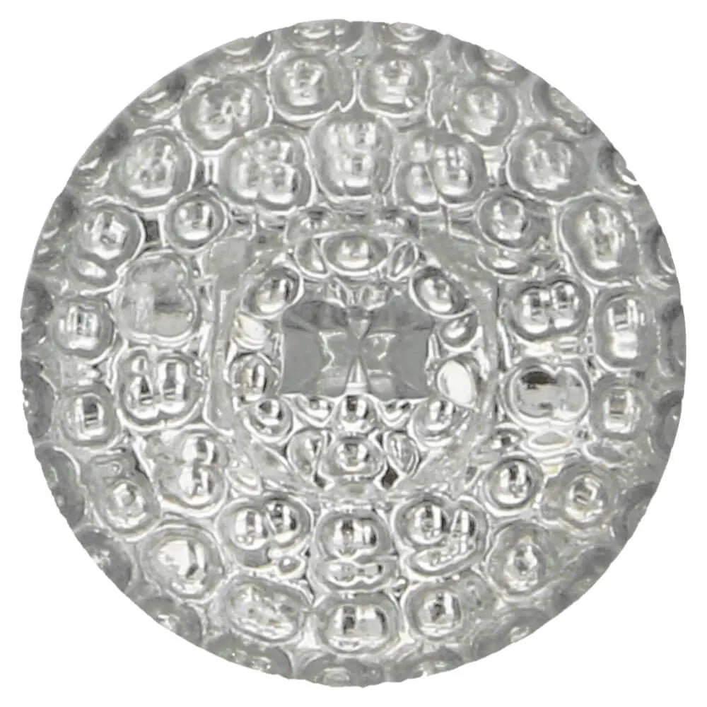 Image avec bouton décoratif au motif mosaïque brossé argenté 16 mm – disponible en ligne chez Šarlotes audumi