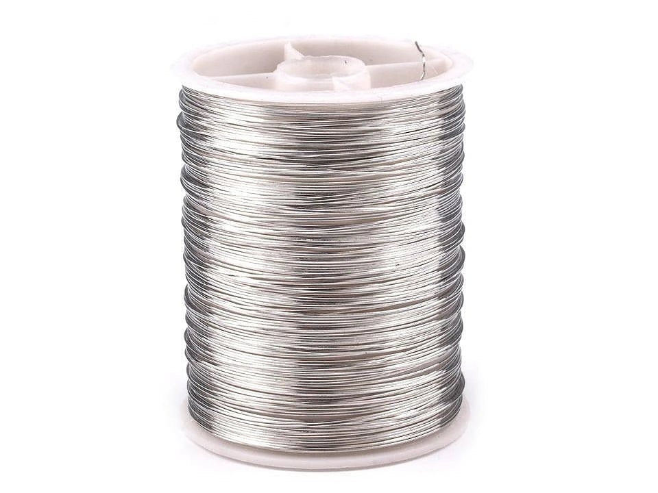 Image with Decorative copper wire Ø 0.3 mm – 10 m – available at Šarlotes audumi
