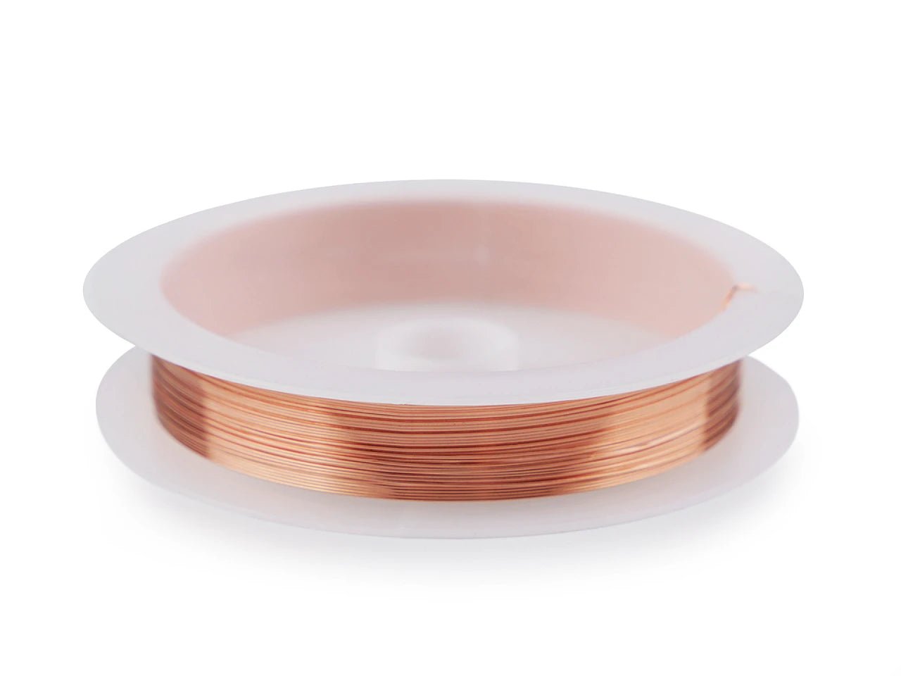 Image of Decorative copper wire Ø 0,3 mm – 10 m – available at Šarlotes audumi
