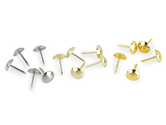 Image of decorative upholstery tacks, Ø11 mm, 20 pcs – available online at Charlotte's Fabrics