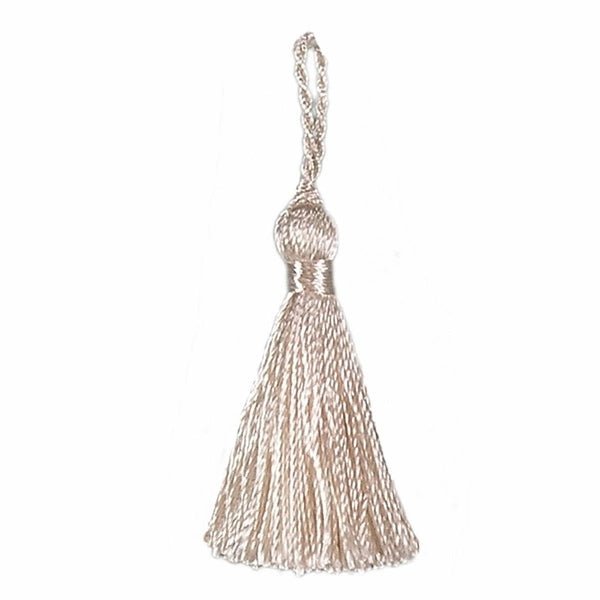 Image of decorative small tassels 45 mm | assorted shades – available at Šarlotes audumi