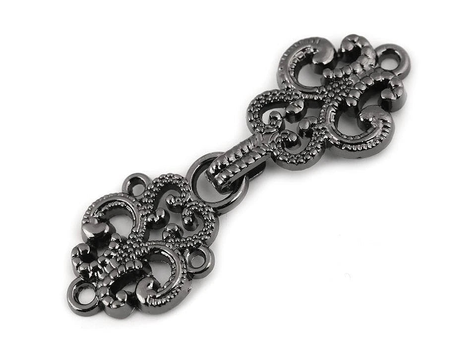Image with Decorative fastening hook for clothing|various shades – available at Charlotte’s fabrics