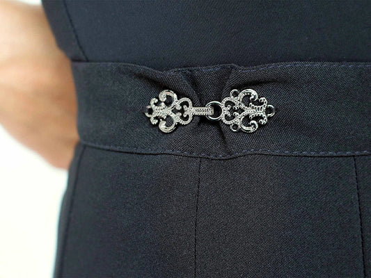 Image of decorative fastening hook for clothing|in various shades – available at Šarlotes audumi