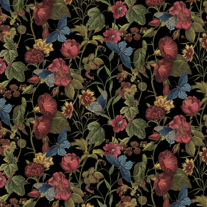 Butterfly Tapestry in Flowers