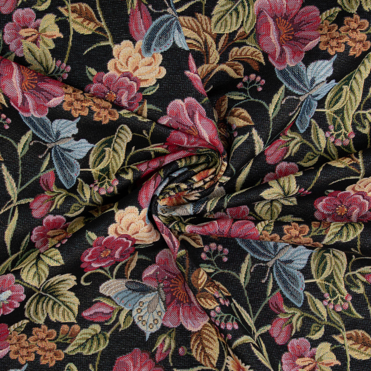 Butterfly Tapestry in Flowers