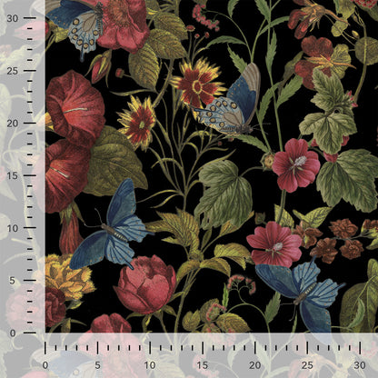Butterfly Tapestry in Flowers