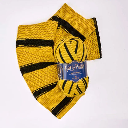Image of DMC Harry Potter Magic yarn, 300 g / 410 m – self-striping yarn in Hogwarts house colors – available online at Charlotte's Fabrics