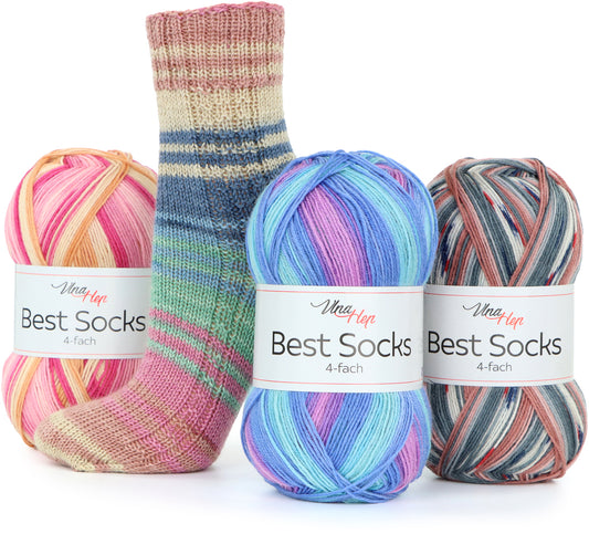 Garn Vlna Hep Best Socken - 100g / 420m