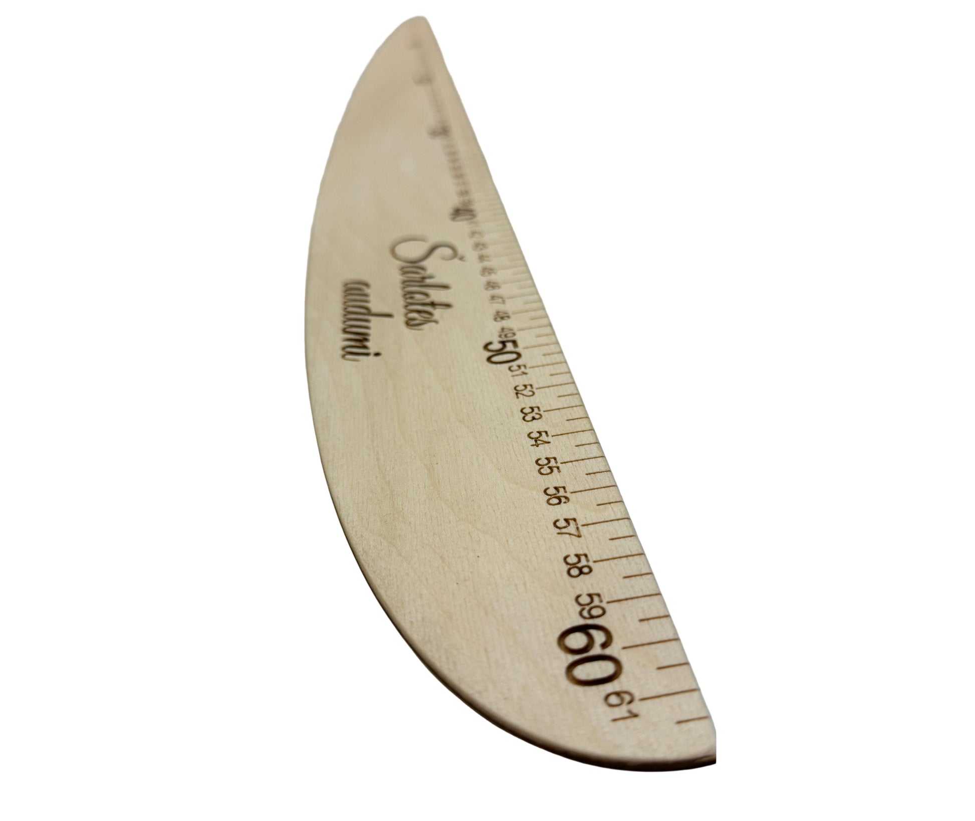 Image with tailor's ruler | curved pattern ruler A - 1 – available at Charlotte's Fabrics