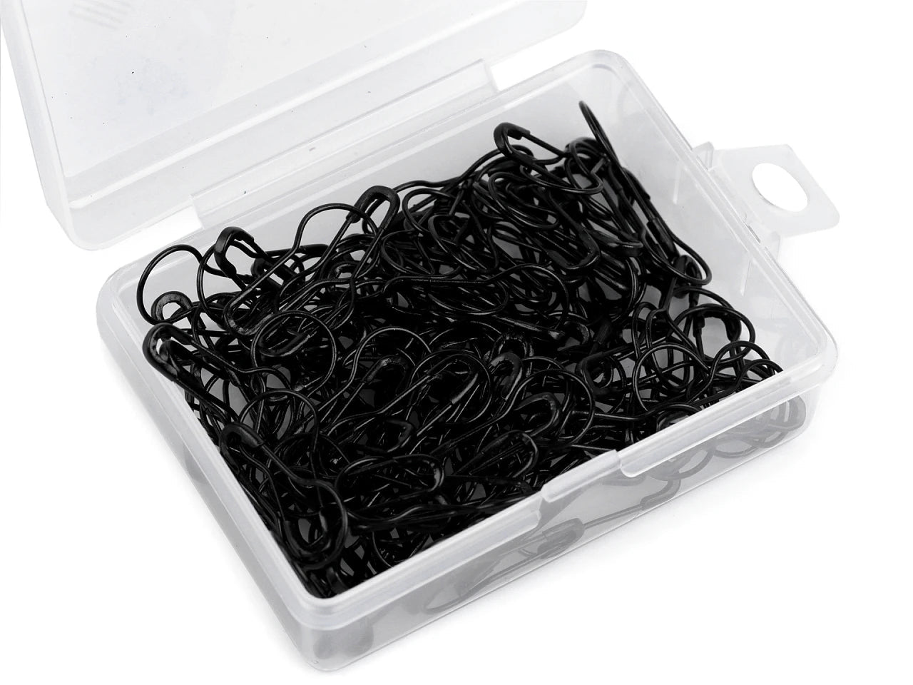 alt
Image of safety pins in a box, 22 mm (approx. 150 pcs) – available at Šarlotes audumi