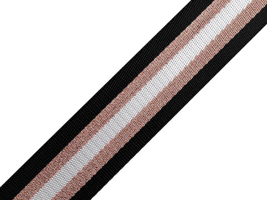 Image of double woven ribbon 40 mm – durable, decorative, and versatile – available at Charlotte's Fabrics