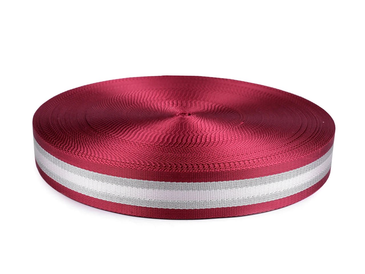 alt
Image with double-sided polyester ribbon with lurex 40 mm – available at Šarlotes audumi