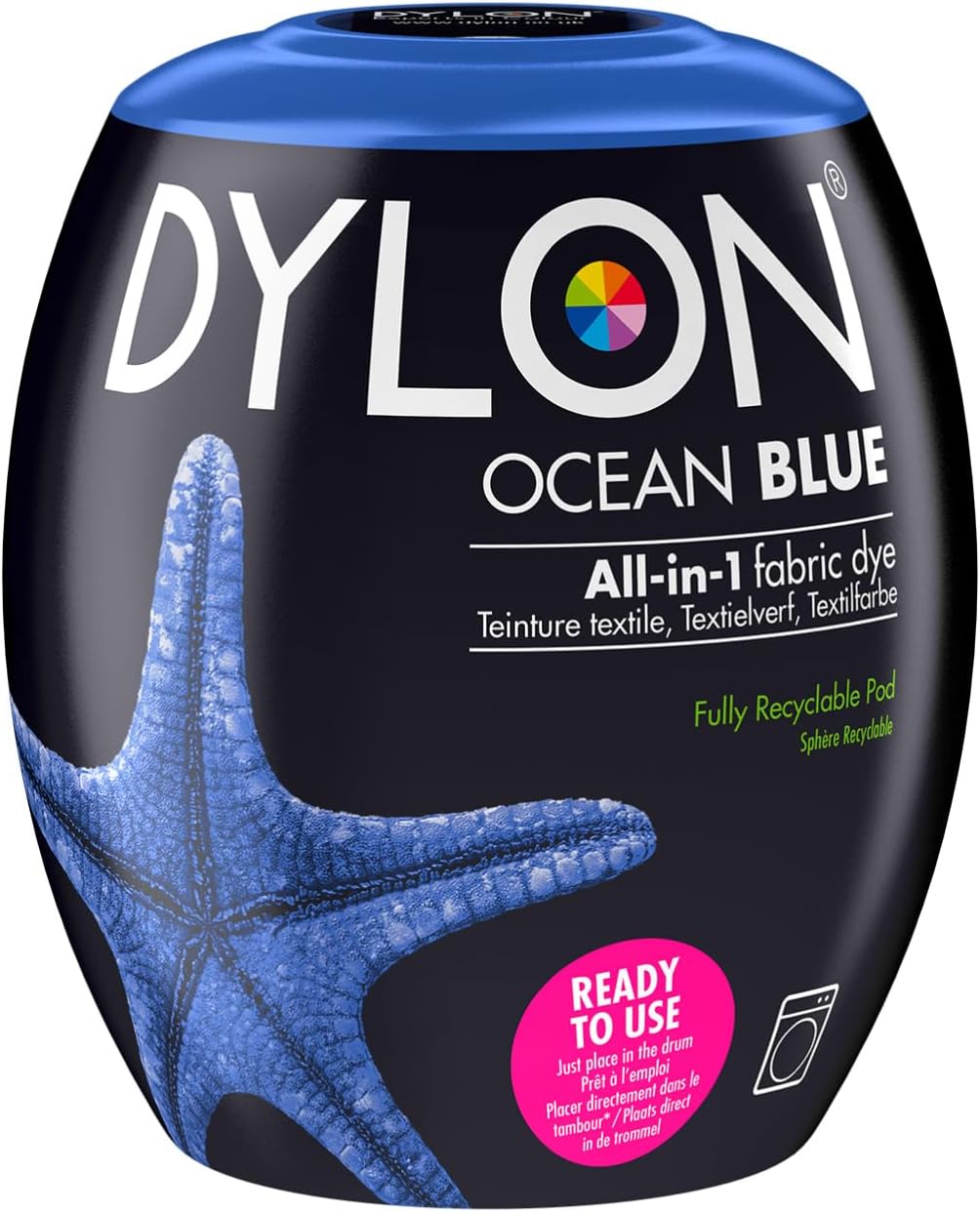 alt
Image of Dylon Pods textile dye for washing machines – available at Charlote's fabrics