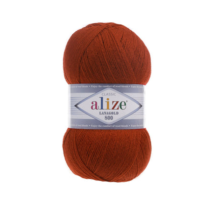 alt
Fil à tricoter Alize LANAGOLD 800 - 730 m 100g