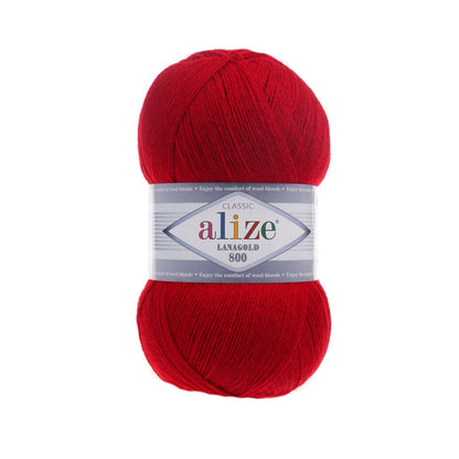 Fil à tricoter Alize LANAGOLD 800 - 730 m 100 g