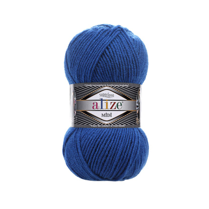 Fil à tricoter Alize SUPERLANA MIDI - 170 m 100g