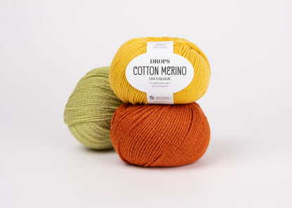 Image of DROPS Cotton Merino yarn – 50 g / 110 m – available at Charlotte's Fabrics
