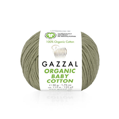 Fil GAZZAL ORGANIC BABY COTTON - 115m 50g