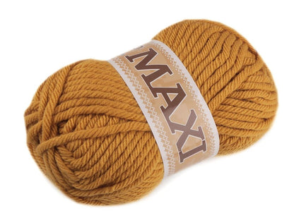 Yarn Jumbo Maxi - honey yellow 65m 100g #1115