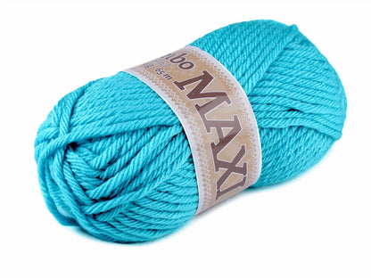 Jumbo Maxi yarn - turquoise blue 65m 100g #923