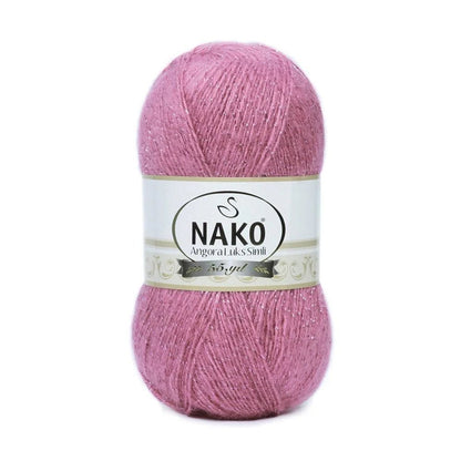 Yarn NAKO ANGORA LUKS SIMLI with shimmer - 550m 100g