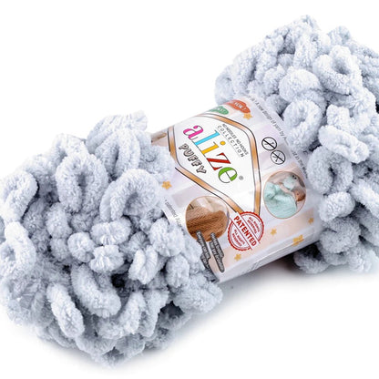 Yarn Alize Puffy - light blue 9 m 100g #416