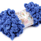 Dzija Yarn Alize Puffy - rudzupuķu zila 9 m 100g #141