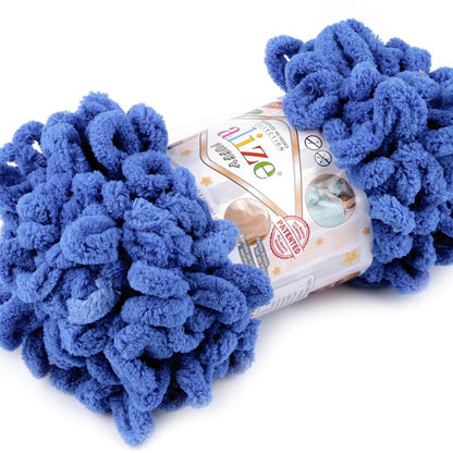 Alize Puffy Yarn - cornflower blue 9 m 100g #141
