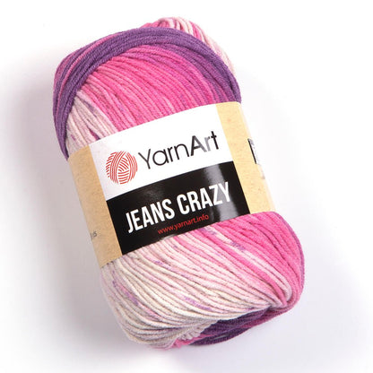 Yarn Art Jeans Crazy Yarn - 160 m 50g #8206