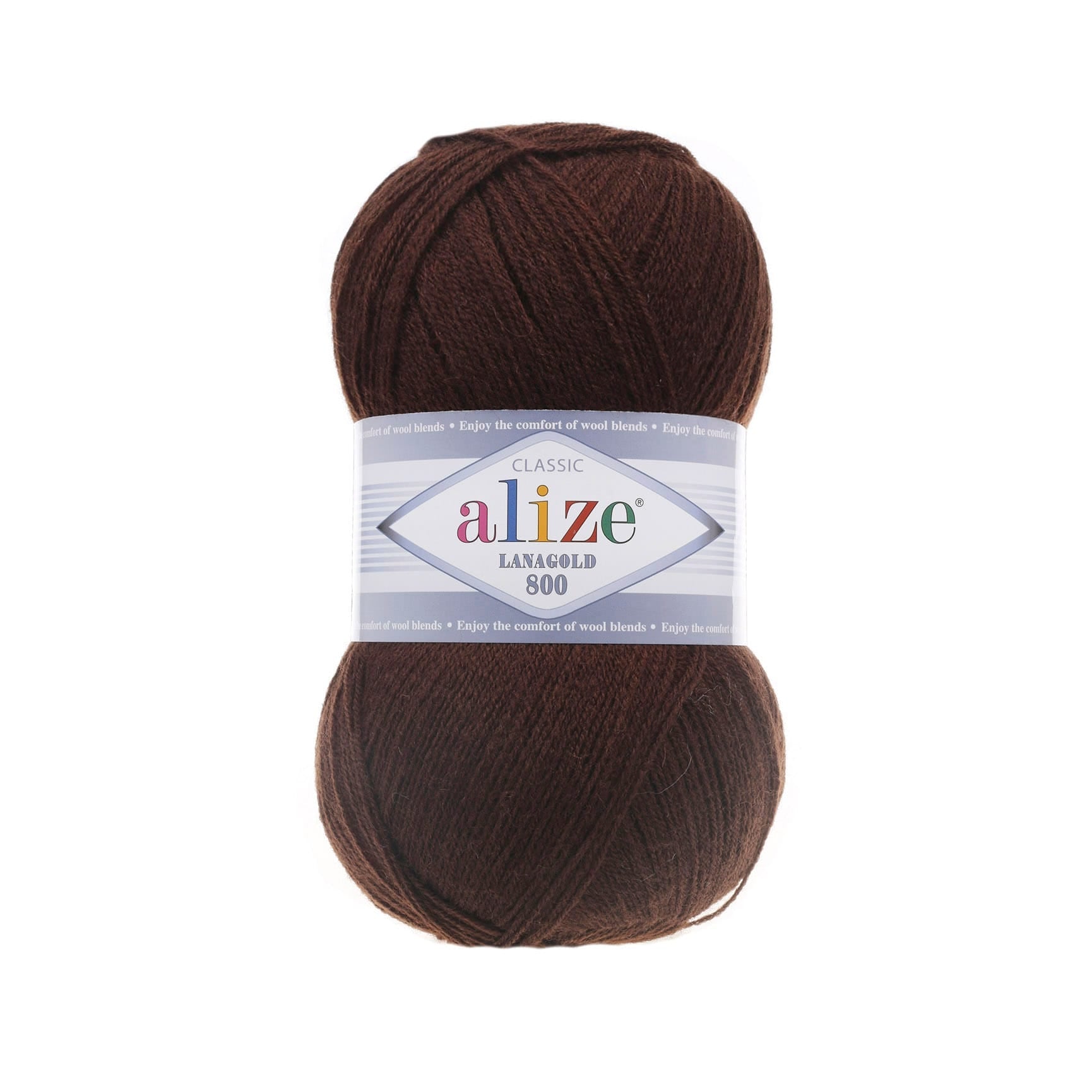 Attēls ar Dzijas Alize Lanagold 800 - 100g / 730m – pieejams Šarlotes audumi