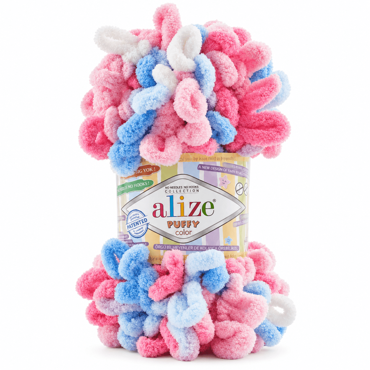 Alize Puffy yarn image - 100g / 9m - available online at Charlotte's Fabrics