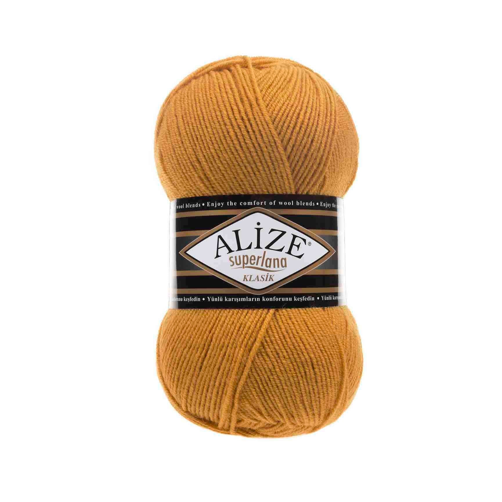 Alize Superlana Klasik yarn, 100g / 280m, available at Šarlotes audumi
