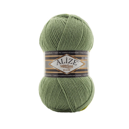 Image de la laine Alize Superlana Klasik - 100 g / 280 m – disponible chez Šarlotes audumi