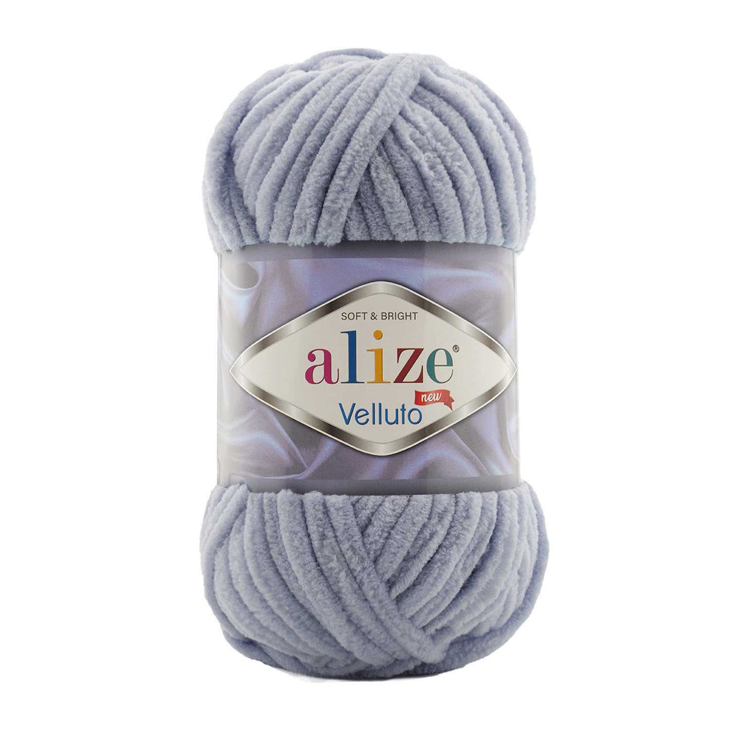 Image of Alize Velluto yarn - 100g / 68m – available at Šarlotes audumi