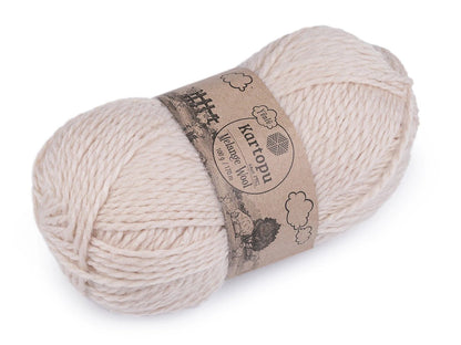Image of wool yarn KARTOPU MELANGE WOOL 100 g / 170 m – available online at Šarlotes audumi