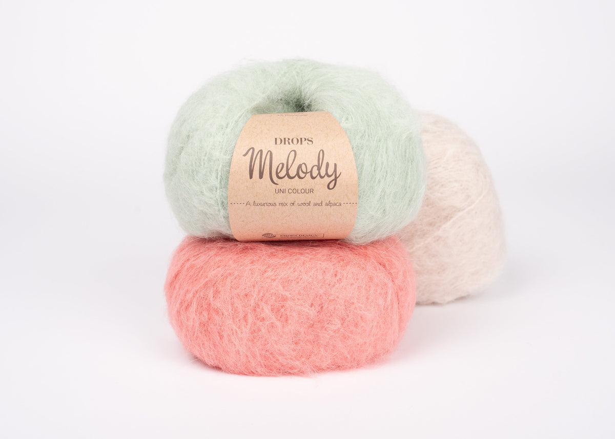 Attēls ar Dzijas DROPS Melody- 50 g / 140 m – pieejams internetā Šarlotes audumi