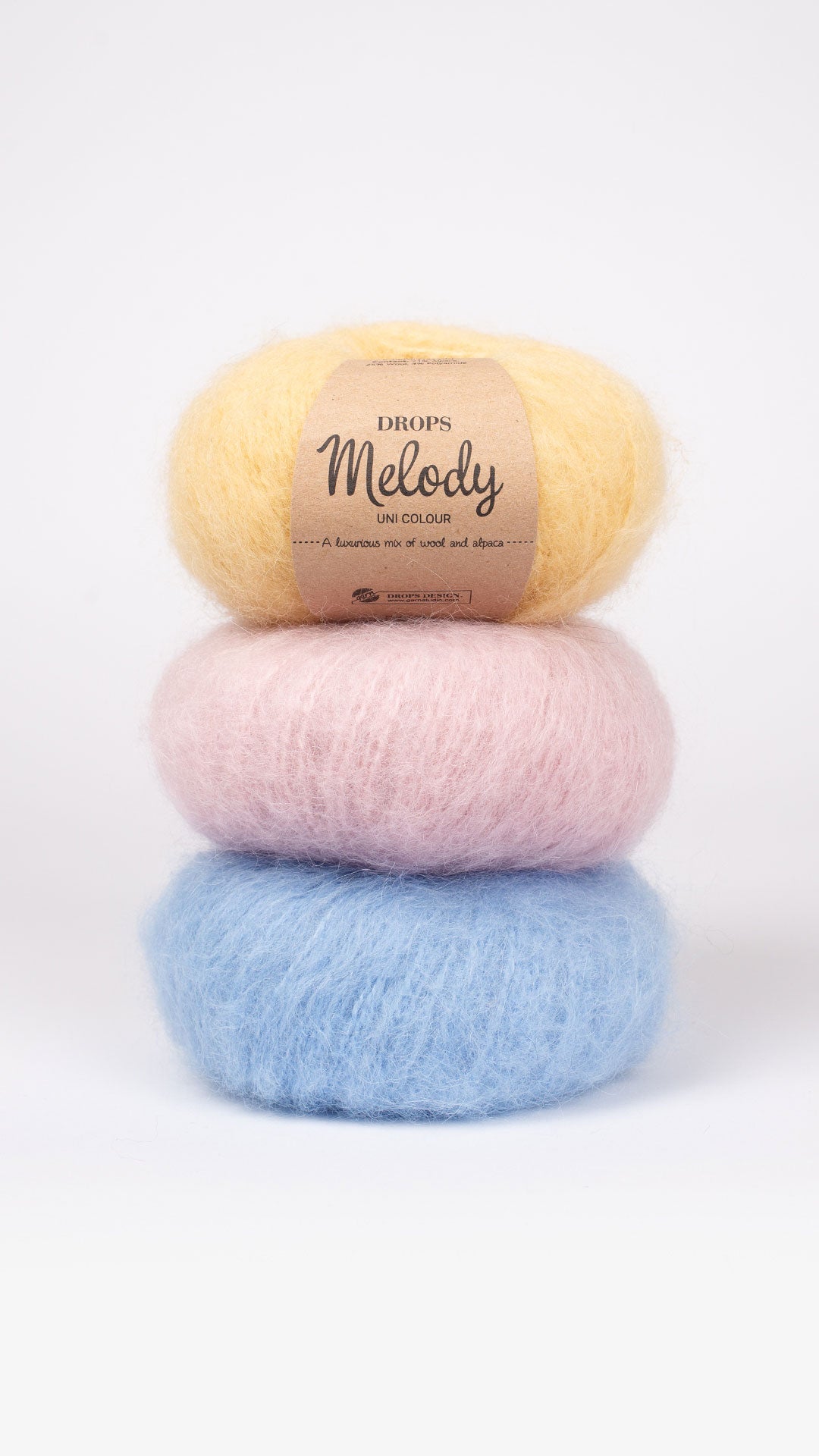Attēls ar Dzijas DROPS Melody- 50 g / 140 m – pieejams internetā Šarlotes audumi