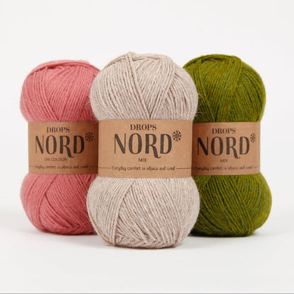 Image with DROPS Nord yarn - 50 g / 170 m – available at Šarlotes audumi