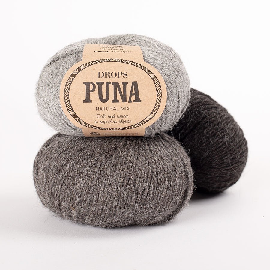 Attēls ar Dzijas DROPS Puna- 50 g / 110 m – pieejams internetā Šarlotes audumi