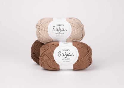 Image of DROPS Safran yarn - 50 g / 160 m – available at Charlotte's Fabrics