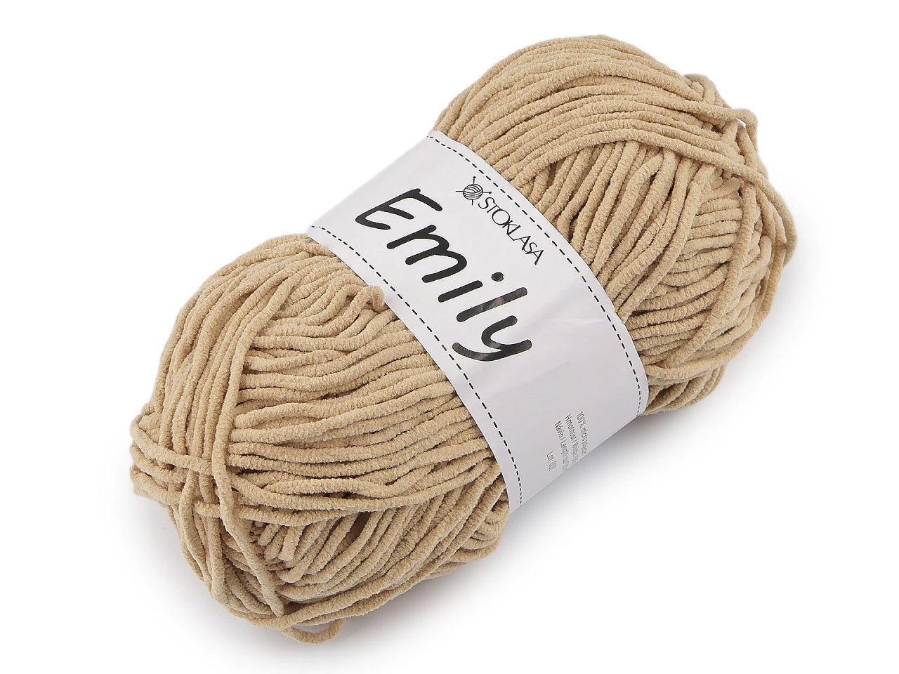 Image of Emily yarn - plush yarn - 100g / 120 m – available at Šarlotes audumi