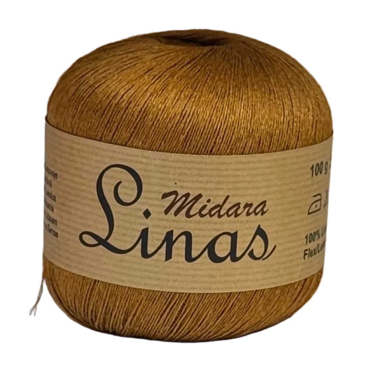 alt
Bild mit Midara Linas Garnen, Leinenfäden – 100 g/600 m – erhältlich bei Šarlotes audumi
