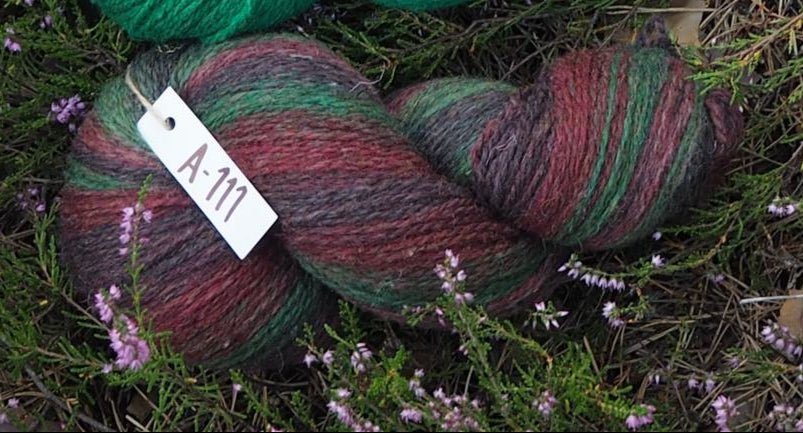 Image of Dzijas Pāces wool yarn – Latvian-made 100% wool – available online at Šarlotes audumi