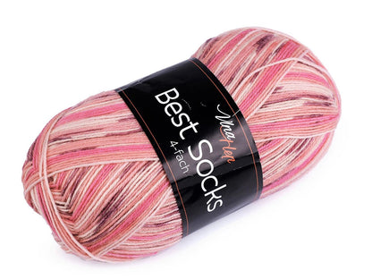 Attēls ar Dzijas Vlna Hep Best Socks - 100g / 420m – pieejams Šarlotes audumi