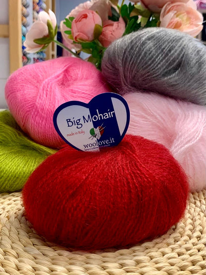 Woolovit.it Yarn Big Mohair - 25g / 100m